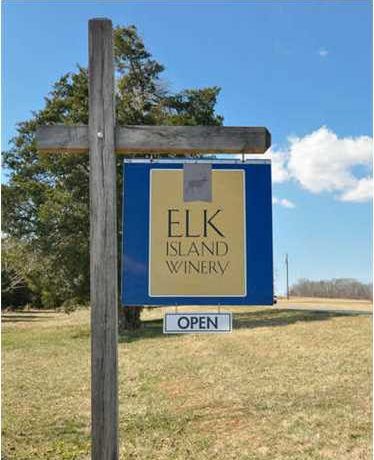 Elk Island sign